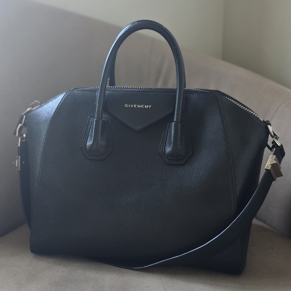 Givenchy Black Leather Handbag
